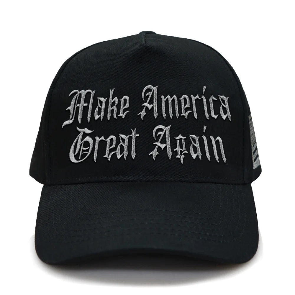 Dark Gothic MAGA Hat,Gothic MAGA Hat Make America Great Again Dark MAGA Hat Trump 2024 Hats Never Surrender Hat